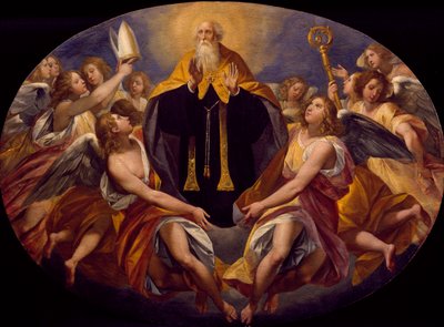 Sankt Benedikt i herlighed af Giuseppe Cesari (1568-1640) af Giuseppe Cesari