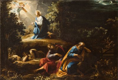 Kvalen i haven (Kristus på Oliebjerget) af Giuseppe Cesari