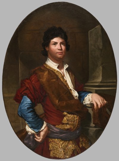 Portræt af en ung mand som en gentleman, ca. 1720-1730 af Giuseppe 1655-1743 Ghislandi