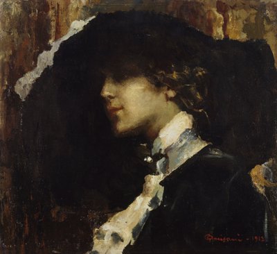 Sort hat af Giuseppe Amisani