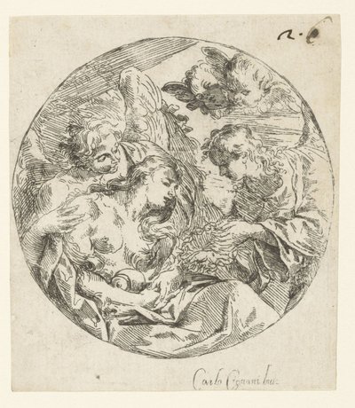 Maria Magdalenes død af Giuseppe Antonio Caccioli