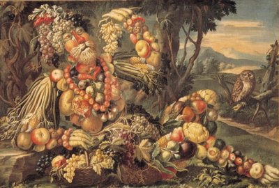 Efteråret af Giuseppe Arcimboldo