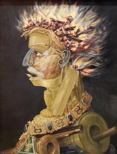 Tysk: Feuer Fire af Giuseppe Arcimboldo