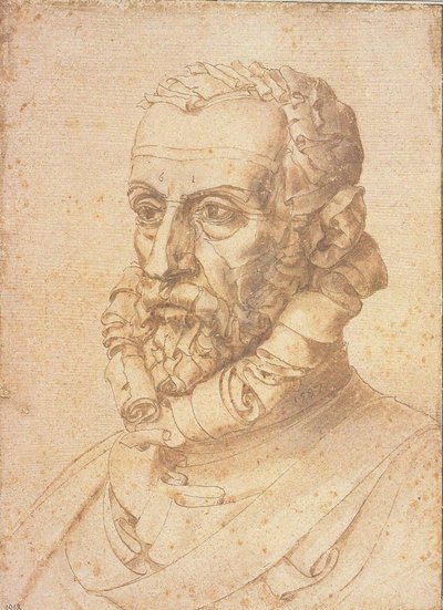 Selvportræt Man of Letters, 1587. af Giuseppe Arcimboldo