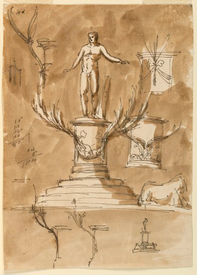 Lysestager af Giuseppe Barberi