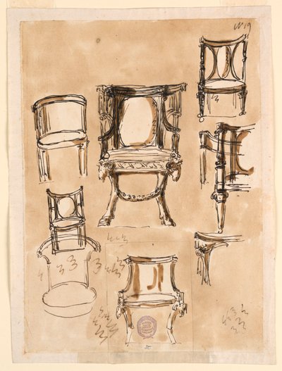 Design til stole af Giuseppe Barberi