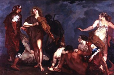 Apollo og Marsyas af Giuseppe Bazzani