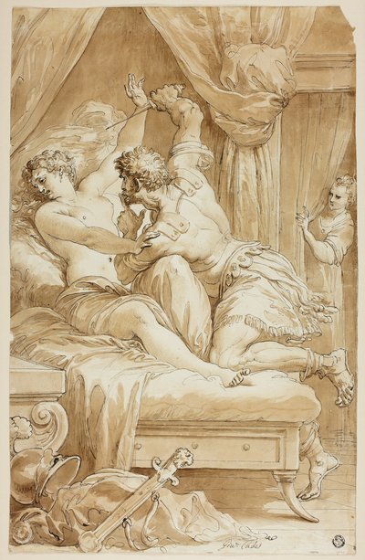 Voldtægt af Lucretia af Giuseppe Cades