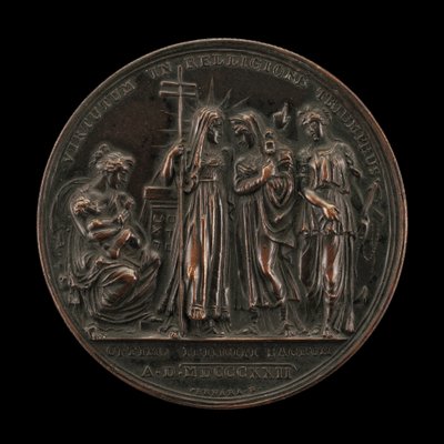 Allegori om religionens triumf [omvendt], 18221823. af Giuseppe Cerbara