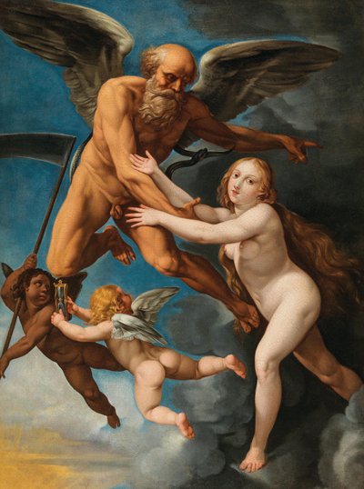 Tidsbortførende sandhed, ca. 1630. af Giuseppe Cesari