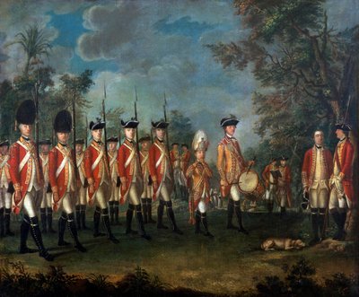 Lord George Lennox, oberst for det 25. Fodregiment, ca. 1771 (olie på lærred) af Giuseppe Chiesa