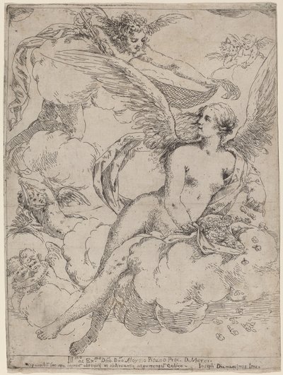 Flora og Merkur af Giuseppe Diamantini