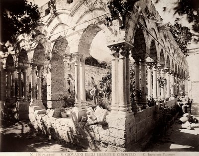 Kloster af San Giovanni degli Eremiti-kirken i Palermo af Giuseppe Incorpora