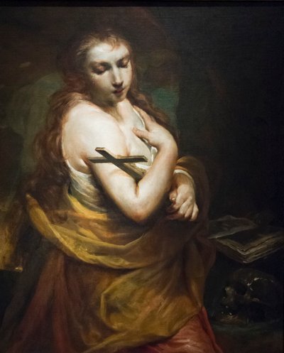 angrende Magdalene af Giuseppe Maria (1665-1747) Crespi