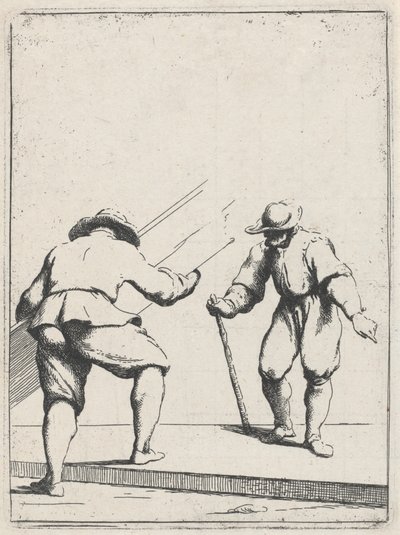 To Bygherrer af Giuseppe Maria Crespi