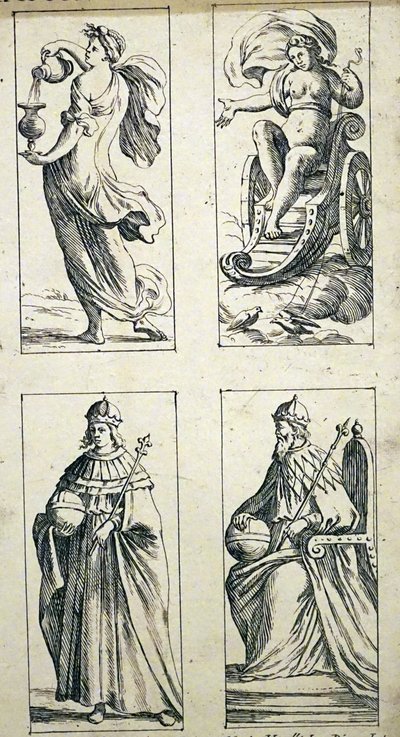 Tarotkort fra det 17. århundrede af Giuseppe Maria Mitelli af Giuseppe Maria Mitelli