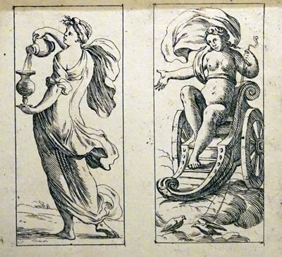 Tarotkort fra det 17. århundrede af Giuseppe Maria Mitelli af Giuseppe Maria Mitelli