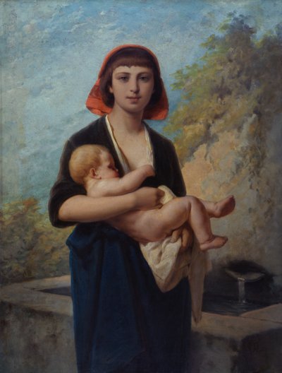 Ved foråret af Giuseppe Mazza