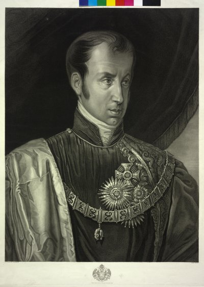 Kejser af Østrig Ferdinand I af Giuseppe Molteni