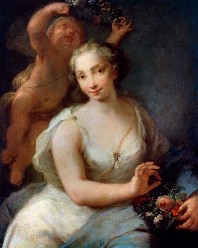 Primavera Spring, før 1757. af Giuseppe Nogari