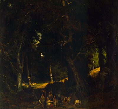 Gypsy Encampment, af Giuseppe Palizzi af Giuseppe Palizzi