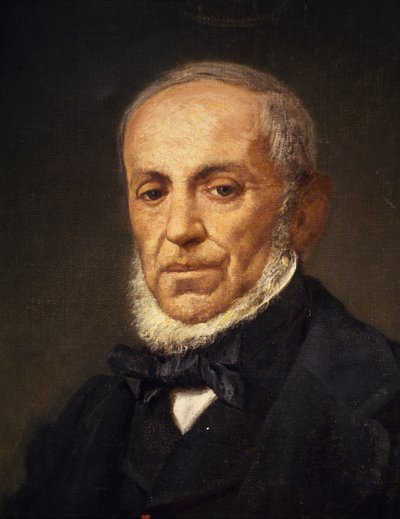 Portræt af komponisten Giuseppe Saverio Raffaele Mercadante (Altamura af Giuseppe Palizzi