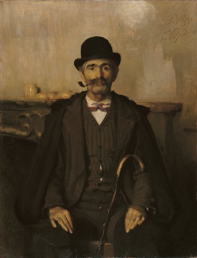 Mægler Giuseppe Giani af Giuseppe Pellizza da Volpedo