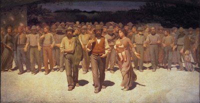 Kvarterstaten af Giuseppe Pellizza da Volpedo