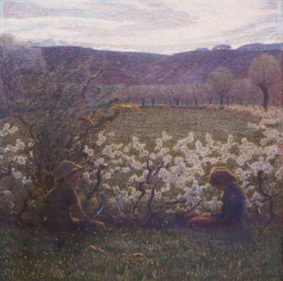 Blomstrende eng af Giuseppe Pellizza da Volpedo
