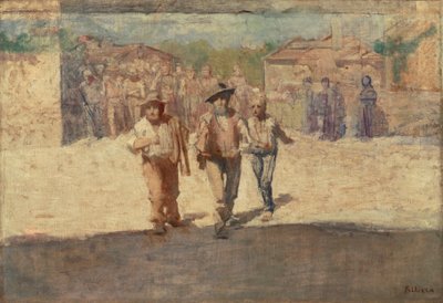Sultens ambassadører af Giuseppe Pellizza da Volpedo