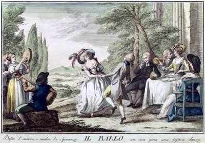 Dansen Dansen, 1790. af Giuseppe Piattoli