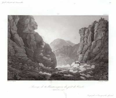 Krydsning af Brenta af Giuseppe Pietro Bagetti