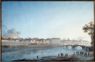 General Napoleon Bonapartes (1769-1821) indtræden i Nice, franskmændenes første hovedkvarter den 28. marts 1796 Akvarel af Giuseppe Pietro Bagetti (1764-1831) 1796 Søn. 0,54x0,82 m Nice, Museum of Art and History - General Napoleon Bonapartes (17. af Giuseppe Pietro Bagetti