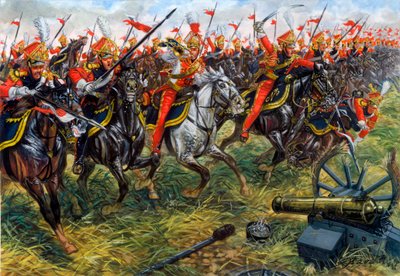 Det første kejserrige: 2. regiment af heste-ben-spyd fra Napoleon I