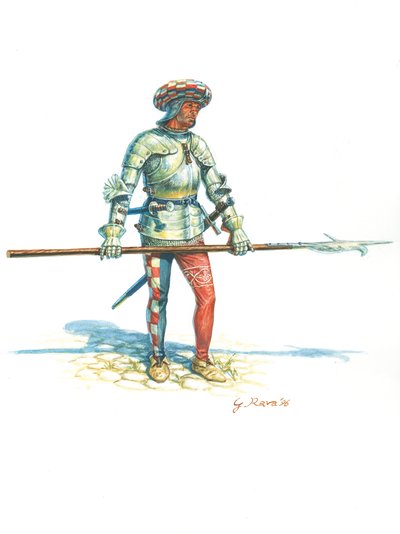 Hallebardier af Toscana af Giuseppe Rava