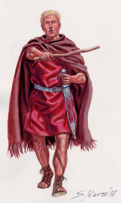Numerus Batavorum (eller cohors Germanorum) af Giuseppe Rava