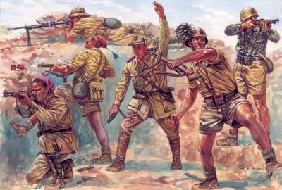 Anden Verdenskrig: Italienske bersaglieri i Libyen under den italienske besættelse mellem 1934 og 1943 - WWII: the italian Bersaglieri during italian occupation of Libya af Giuseppe Rava