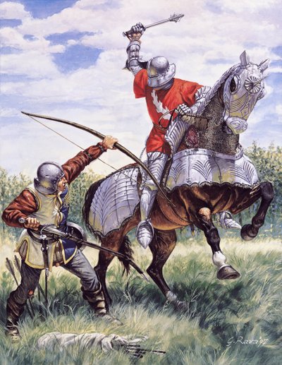 De to rosers krig (1455-1485): Kampen mellem kongehuset York og kongehuset Lancaster - The War of the Roses: battle fought between the House of York and the House of Lancaster - (Rosernes krig: kampen mellem kongehuset York og kongehuset Lancaster) af Giuseppe Rava