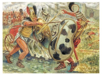 Den trojanske krig: Achilleus kæmper mod Hektor for at hævne Patroklos