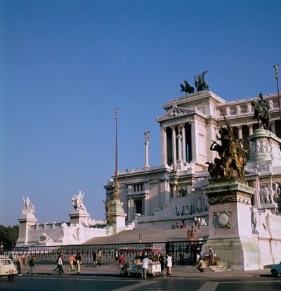 Monumentet til Victor Emmanuel II i Rom, 1800-tallet af Giuseppe Sacconi