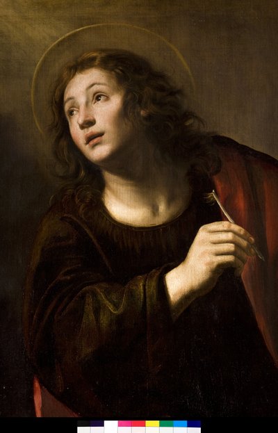 Sankt Johannes Evangelisten af Giuseppe Vermiglio