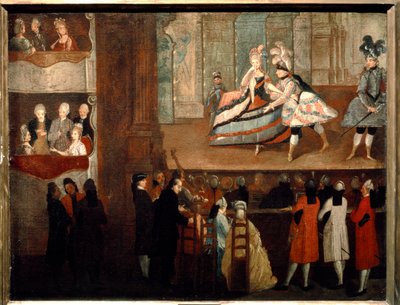 Opera Serie, slutningen af det 18. århundrede (olie) af Giuseppe de Albertis