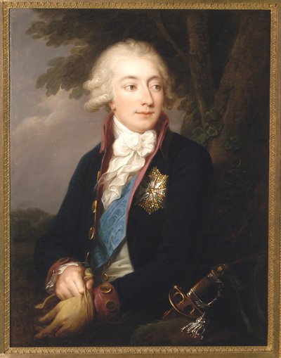 Greve Antoni Jozef Lanckoronski, c.1791 af Giuseppe or Josef Grassi