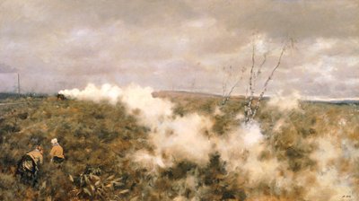 Toget passerer af Giuseppe or Joseph de Nittis