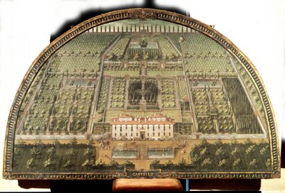 Villa de Castello af Giusto Utens (1500-tallet). af Giusto Utens