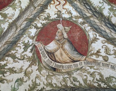 Profeten Baruch, fra Loggia d "Annunciation, 1451 af Giusto dAllamagna