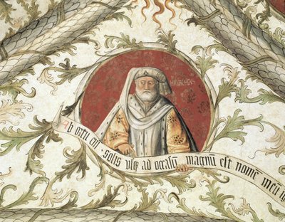 Profeten Malachi, fra Loggia d "Annunciation, 1451 af Giusto dAllamagna