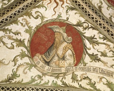 Profeten Micah, fra Loggia d "Annunciation, 1451 af Giusto dAllamagna