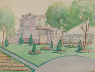 Caster Estate, ca. 1936. af Gladys Cook