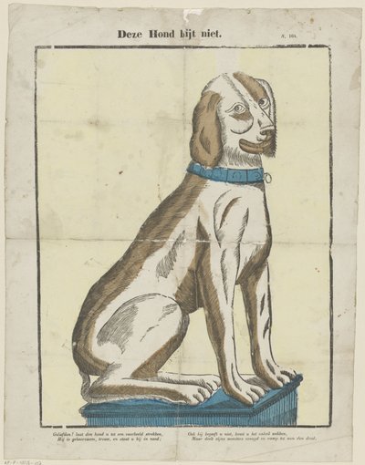 Denne hund bider ikke (titel på objekt) af Glenisson and Van Genechten